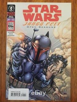 Star Wars Jango Fett Open Seasons 1-4 (2002) Dark horse Set