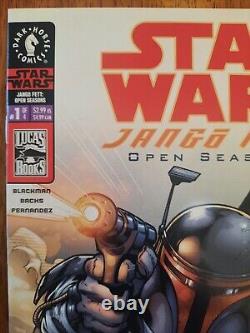 Star Wars Jango Fett Open Seasons 1-4 (2002) Dark horse Set