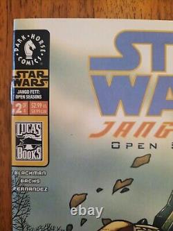 Star Wars Jango Fett Open Seasons 1-4 (2002) Dark horse Set