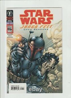 Star Wars Jango Fett Open Seasons #1-#4 Complete Dark Horse Comics 2002