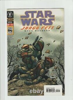 Star Wars Jango Fett Open Seasons #1-#4 Complete Dark Horse Comics 2002