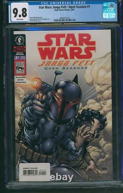 Star Wars Jango Fett Open Seasons #1 CGC 9.8 Dark Horse Comics 2002