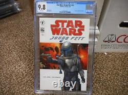 Star Wars Jango Fett nn 1 cgc 9.8 Dark Horse 1/2002 1st appearance of Jango Boba