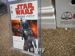 Star Wars Jango Fett nn 1 cgc 9.8 Dark Horse 1/2002 1st appearance of Jango Boba