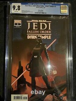 Star Wars Jedi Fallen Order Dark Temple 5 110 Variant CGC 9.8 Obi-Wan Kenobi