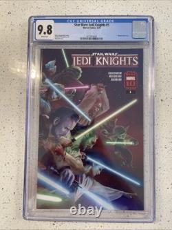 Star Wars Jedi Knights #1 1st Print Cover A Marvel/Yoda Qui-Gon Mace2025 Cgc 9.8