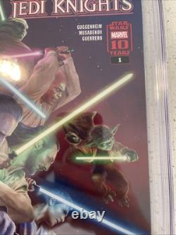 Star Wars Jedi Knights #1 1st Print Cover A Marvel/Yoda Qui-Gon Mace2025 Cgc 9.8