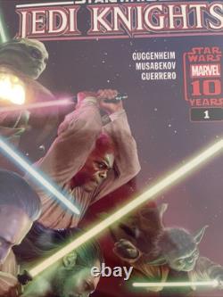 Star Wars Jedi Knights #1 1st Print Cover A Marvel/Yoda Qui-Gon Mace2025 Cgc 9.8