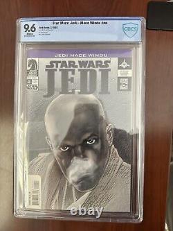 Star Wars Jedi Mace Windu, One Shot CBCS 9.6 1st Asajj Ventress Dark Horse 2003