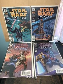 Star Wars Jedi Quest 1-4 Complete Set Dark Horse Comics