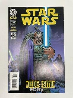 Star Wars Jedi Vs Sith 1-6 1st Darth Bane Dark Horse Comic Book Run Set Marvel
