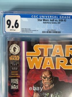 Star Wars Jedi vs Sith #3 CGC 9.6