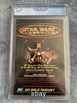 Star Wars Jedi vs. Sith #3 Comic in CGC 9.8, Best Darth Bane Cover