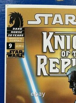 Star Wars KNIGHTS OF THE OLD REPUBLIC #9 1st Appearance of Darth Revan Comic