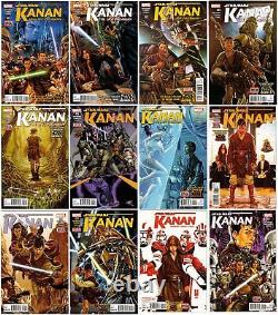 Star Wars Kanan The Last Padawan #1-12 Complete Set-1st Kanan, Ezra, Zeb- Vf+/nm