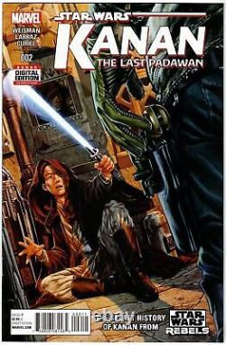 Star Wars Kanan The Last Padawan #1-12 Complete Set-1st Kanan, Ezra, Zeb- Vf+/nm