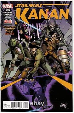 Star Wars Kanan The Last Padawan #1-12 Complete Set-1st Kanan, Ezra, Zeb- Vf+/nm