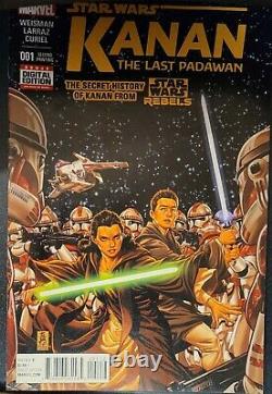 Star Wars Kanan The Last Padawan # 1 2nd Printing 1st app Sabine, Ezra, Hera