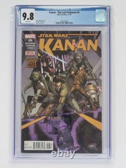 Star Wars Kanan The Last Padawan 6 1st Full App Of Rebels (2015) CGC 9.8