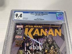 Star Wars Kanan The Last Padawan 6 CGC 9.4 1st Full Appearance App Sabine Wren