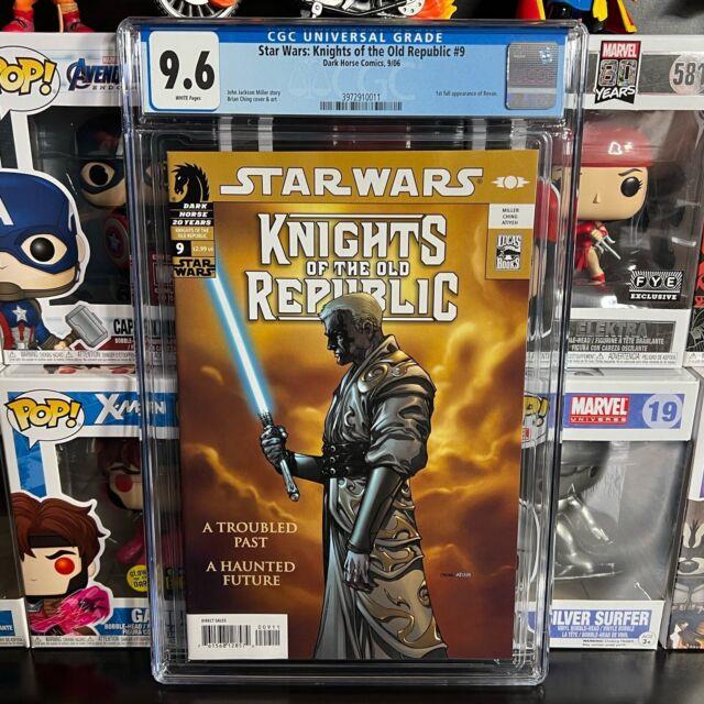 Star Wars Knights Of The Old Republic #9 Cgc 9.6 2006 White Pages 1st App Revan