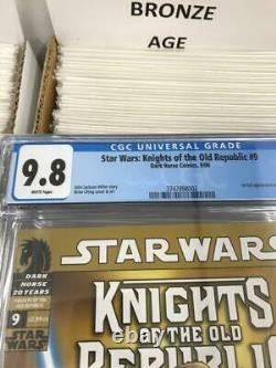 Star Wars Knights of The Old Republic #9 CGC 9.8 1st Full Revan