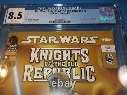 Star Wars Knights of the Old Republic #9 1st Darth Revan Key CGC 8.5 VF+ Beauty