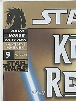 Star Wars Knights of the Old Republic #9 1st Full Appearance of Darth Revan