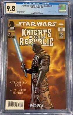 Star Wars Knights of the Old Republic #9 CGC 9.8 1st Appearance Darth Revan