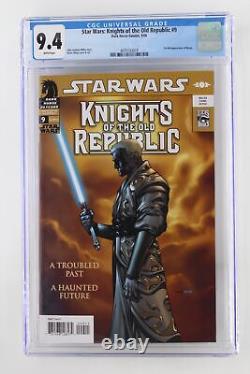 Star Wars Knights of the Old Republic #9 Dark Horse 2006 CGC 9.4 1st Revan