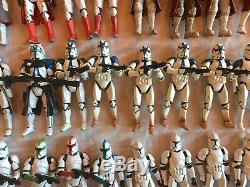 Star Wars Large Action Figure Lot (131), Clone Troopers, Comic Packs, VC