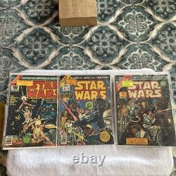 Star Wars Large Comic Books #1, #2 & #3 Marvel Special Editions