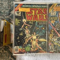Star Wars Large Comic Books #1, #2 & #3 Marvel Special Editions