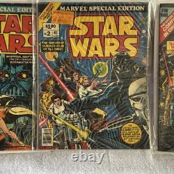 Star Wars Large Comic Books #1, #2 & #3 Marvel Special Editions