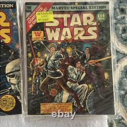 Star Wars Large Comic Books #1, #2 & #3 Marvel Special Editions