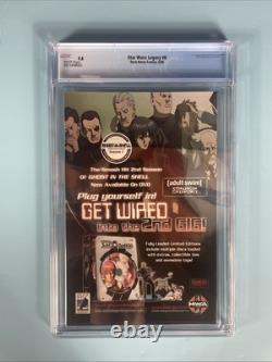 Star Wars Legacy 0-50 Complete Lot Set CGC 9.8 issues 0, 1, & 2 Star Wars Legacy 0-50 Complete Lot Set CGC 9.8 issues 0, 1, & 2
