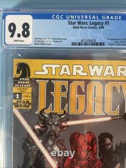 Star Wars Legacy 0-50 Complete Lot Set CGC 9.8 issues 0, 1, & 2 Star Wars Legacy 0-50 Complete Lot Set CGC 9.8 issues 0, 1, & 2