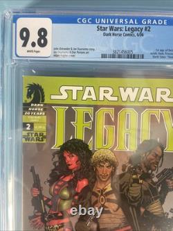 Star Wars Legacy 0-50 Complete Lot Set CGC 9.8 issues 0, 1, & 2 Star Wars Legacy 0-50 Complete Lot Set CGC 9.8 issues 0, 1, & 2