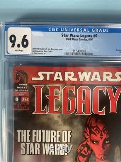 Star Wars Legacy #0 CGC 9.6 Star Wars Legacy #0 CGC 9.6