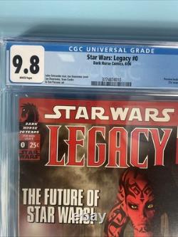 Star Wars Legacy #0 CGC 9.8 Star Wars Legacy #0 CGC 9.8