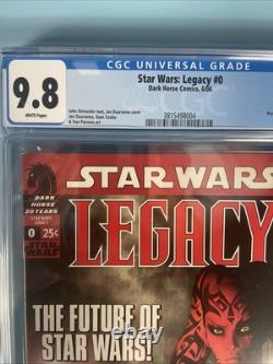 Star Wars Legacy #0 CGC 9.8