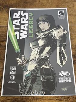 Star Wars Legacy #1 2013 Anaheim Wondercon Variant VF First App Of Ania Solo