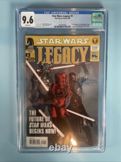 Star Wars Legacy #1 CGC 9.6 Star Wars Legacy #1 CGC 9.6
