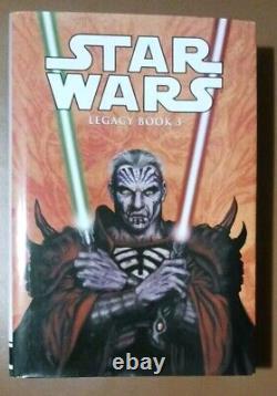 Star Wars Legacy Book 1, 2 and 3 Hardcover Dark Horse Comics Graphic Novels