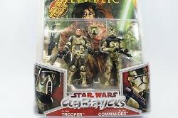 Star Wars Legacy Comic Pack Bogey Squad Camo Clone Trooper & Commander Carded