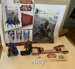 Star Wars Legacy Comic Pack Montross & Jaster Mereel (EE Exclusives) Complete