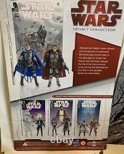 Star Wars Legacy Comic Pack Montross & Jaster Mereel (EE Exclusives) Complete