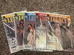 Star Wars Legacy Lot #1 #2 #3 #4 #5 Dark Horse High Grade