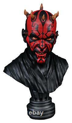 Star Wars / Legends In 3d / Darth Maul 12 Scale Bust-statue New In Box