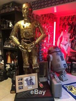Star Wars Life Size Sideshow C3po Statue